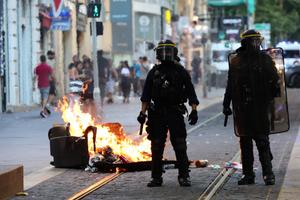 Une manifestation contre la police à Marseille, le 1er juillet 2023