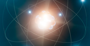 Une représentation d'un atome (image d'illustration).
