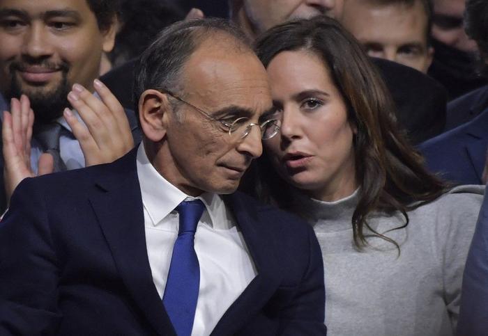 Eric Zemmour Sarah Knafo AFP