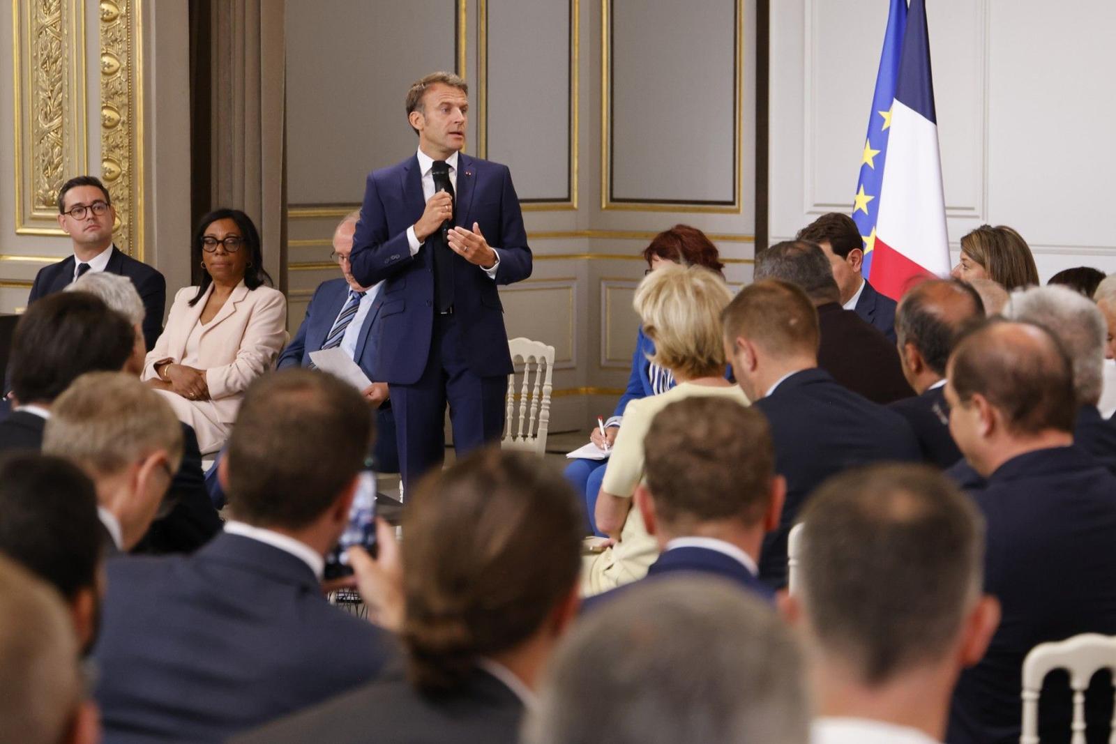 Emmanuel Macron Elysée AFP