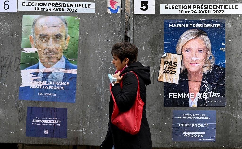 Eric Zemmour Marine Le Pen AFP