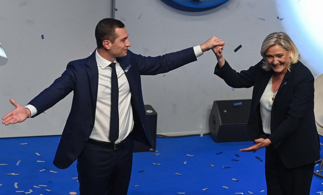 Jordan Bardella Marine Le Pen