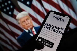 Truth Social Donald Trump AFP
