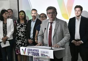 Jean-Luc Mélenchon législatives AFP