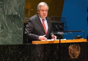 Antonio Guterres AFP