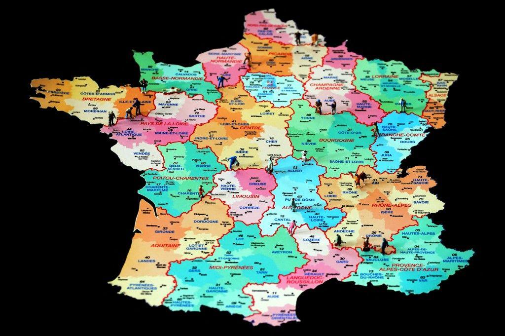 France carte territoire AFP