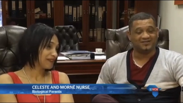 Céleste et Morné Nurse