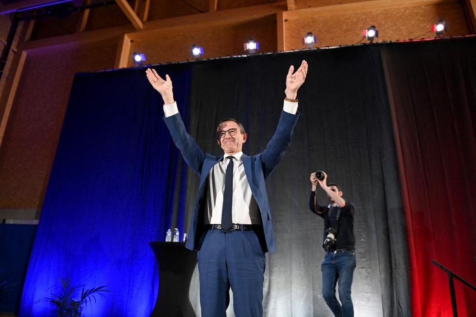 Le ministre français de l'Intérieur, Bruno Retailleau, à Nîmes, le 16 mai 2025.