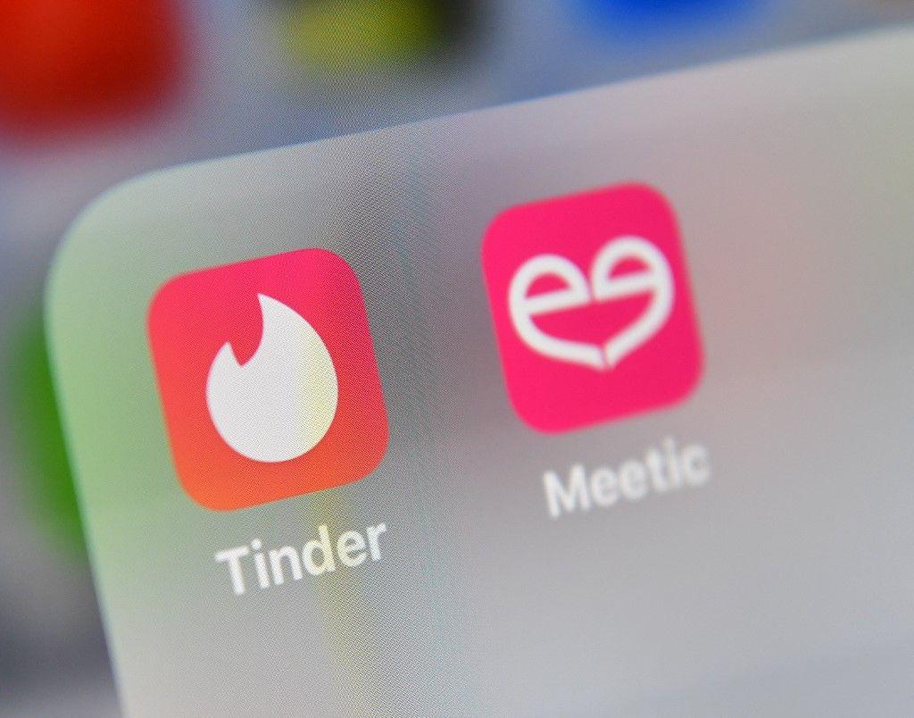 Tinder Meetic AFP