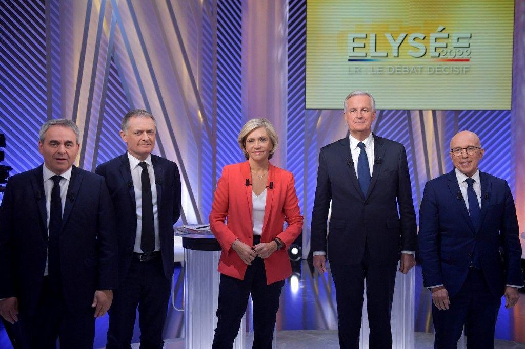 débat LR AFP