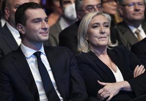 Marine Le Pen Jordan Bardella AFP