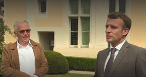Emmanuel Macron Fabrice Luchini