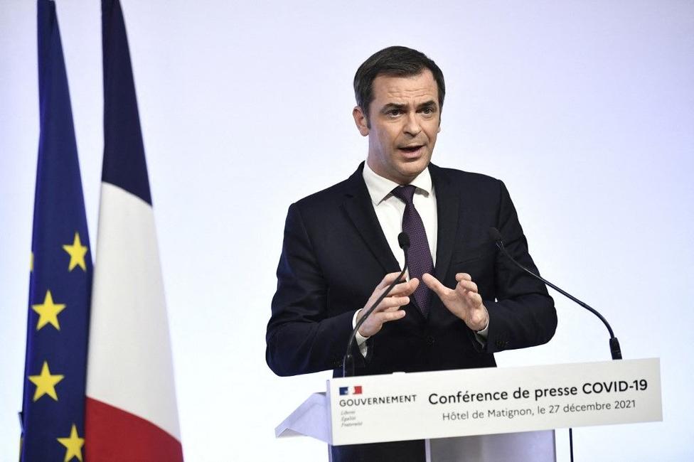 Olivier Véran conférence de presse AFP