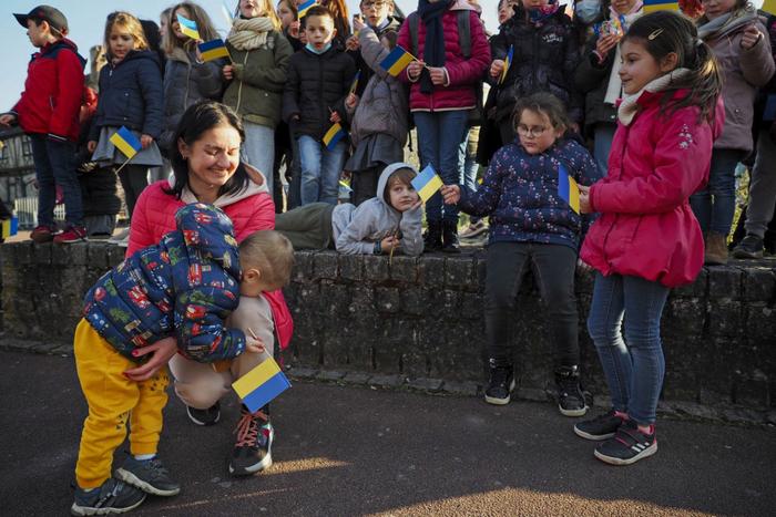 Ukraine réfugiés AFP