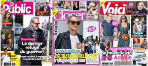 "Public", "Closer" et "Voici".