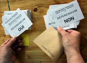 Le référendum.