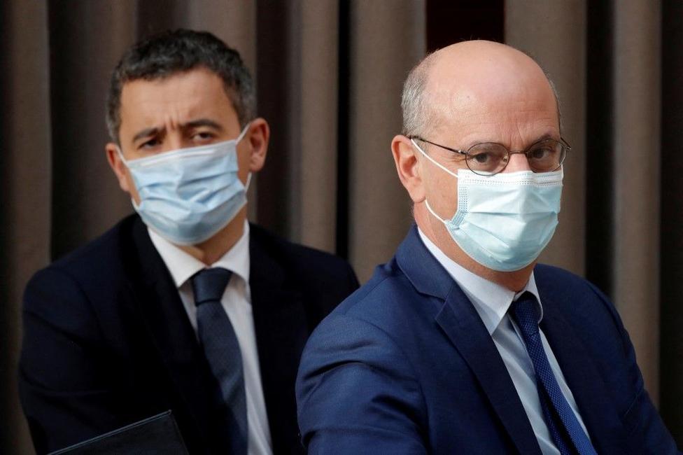 Jean-Michel Blanquer Gérald Darmanin AFP