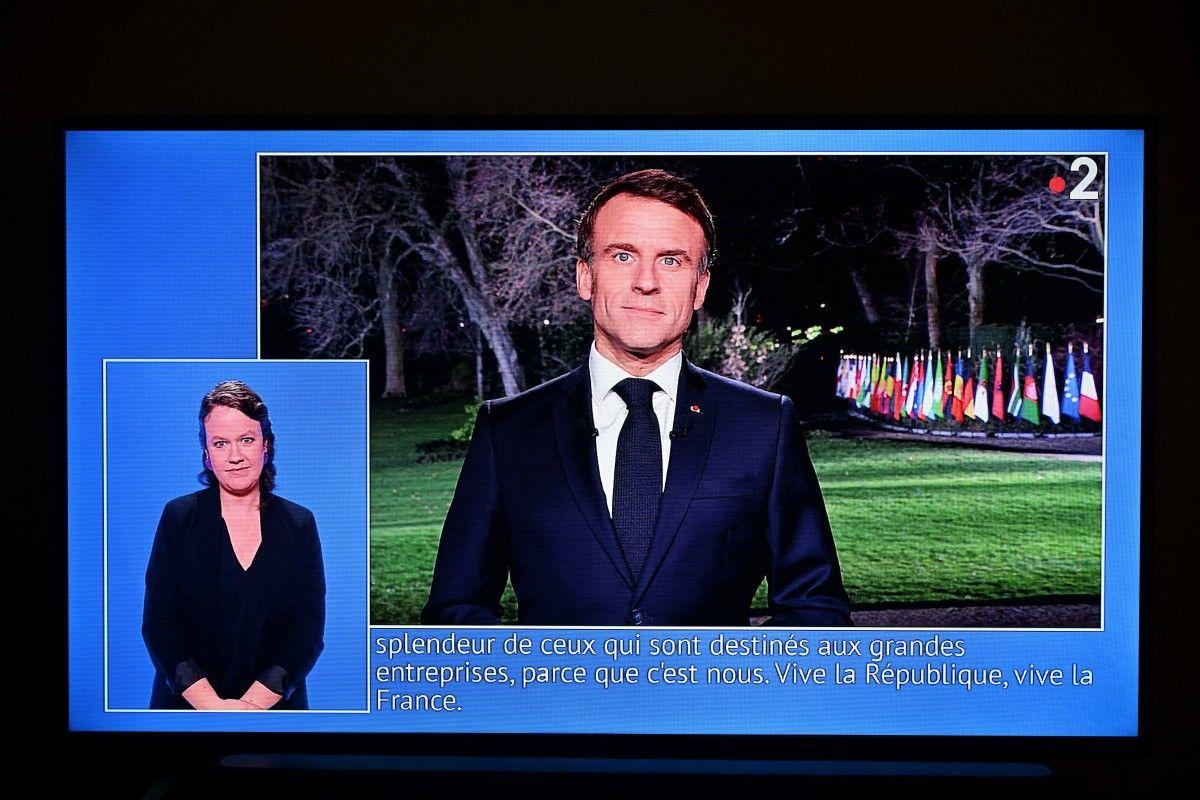 Emmanuel Macron 2024 AFP