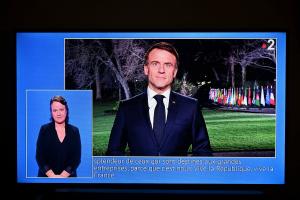 Emmanuel Macron 2024 AFP