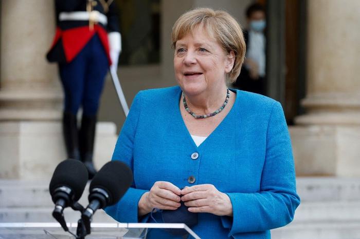 Angela Merkel Elysée AFP