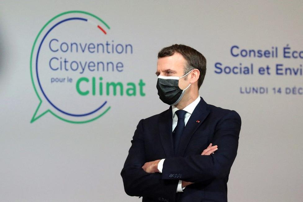 Emmanuel Macron Convention citoyenne pour le climat AFP