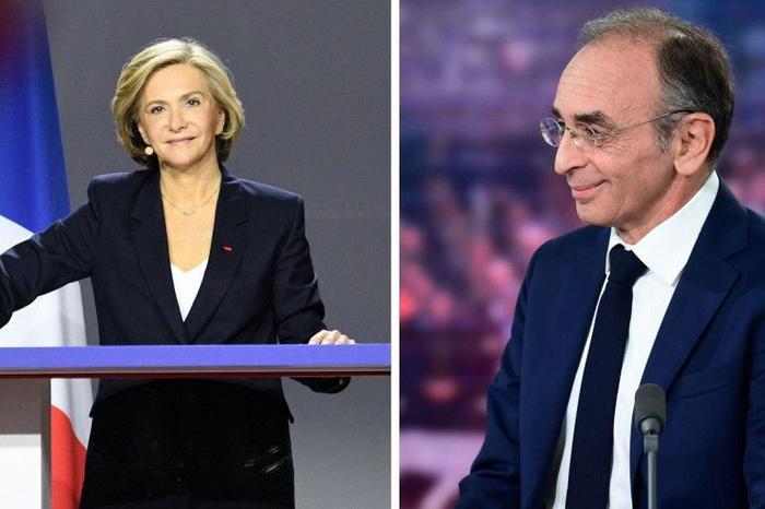 Eric Zemmour Valérie Pécreesse AFP