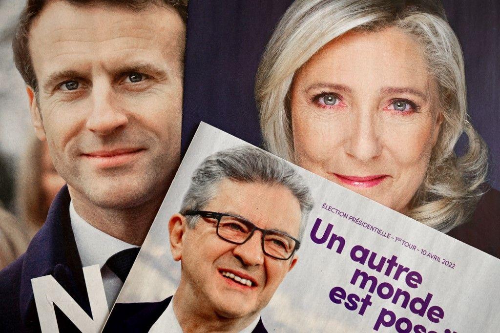 Emmanuel Macron Marine Le Pen AFP