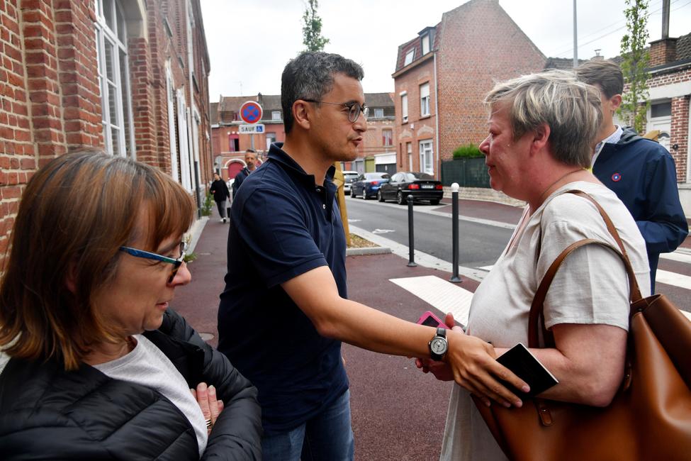 Gérald Darmanin Tourcoing AFP