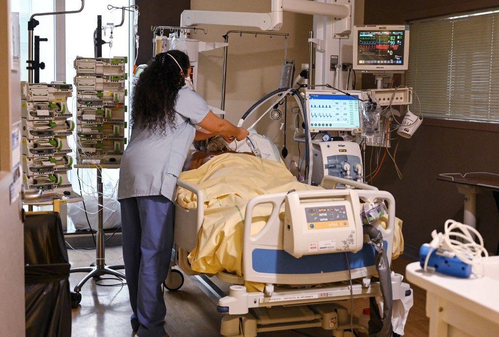 Covid-19 hôpital AFP