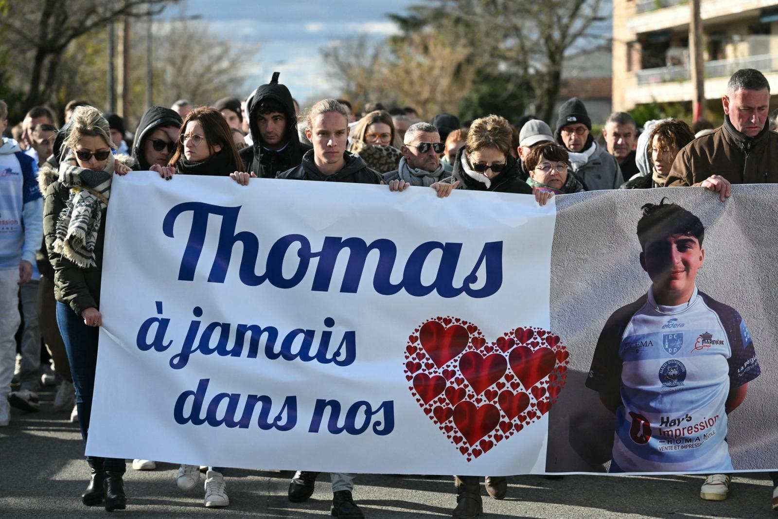 Une marche blanche organisée à Roman-sur-Isère à la suite du meurtre de Thomas Perotto