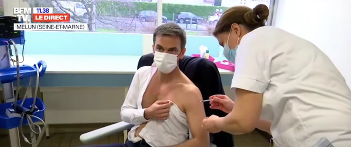 Olivier Véran vaccination