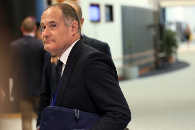 Fabrice Leggeri au Parlement européen à Bruxelles, le 8 juillet 2024.