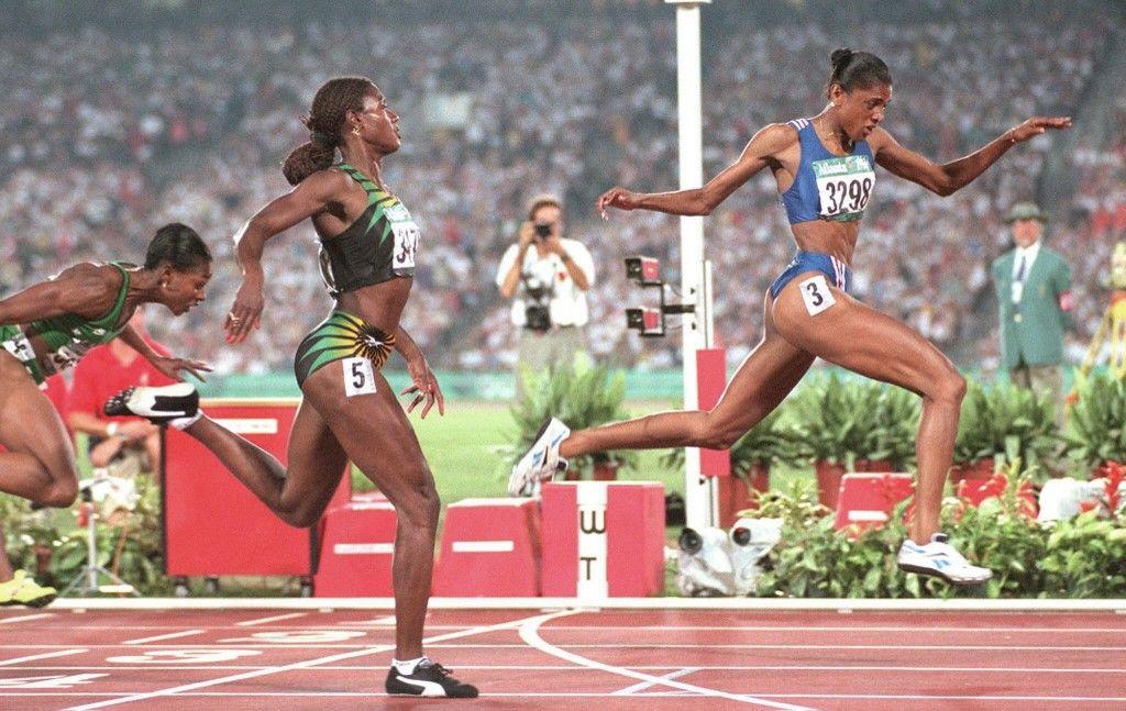 Marie-José Pérec Atlanta 1996 AFP