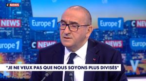 Laurent Nuñez sur le plateau de CNEWS.