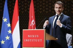 Emmanuel Macron Pays-Bas AFP
