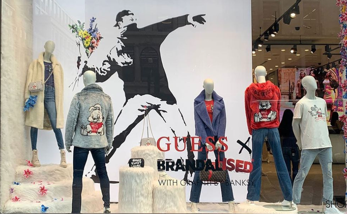 Vitrine Guess Londres