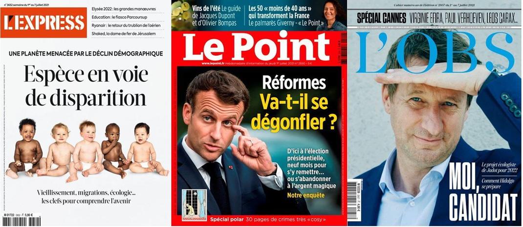 revue de presse des hebdos 1er juillet