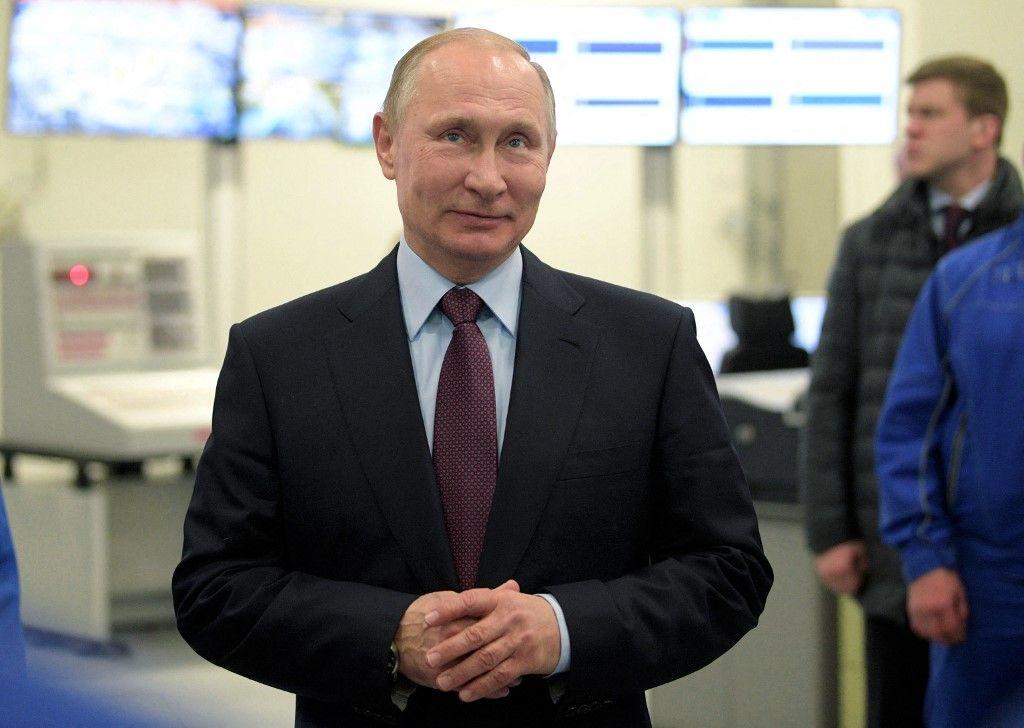 Vladimir Poutine portrait AFP