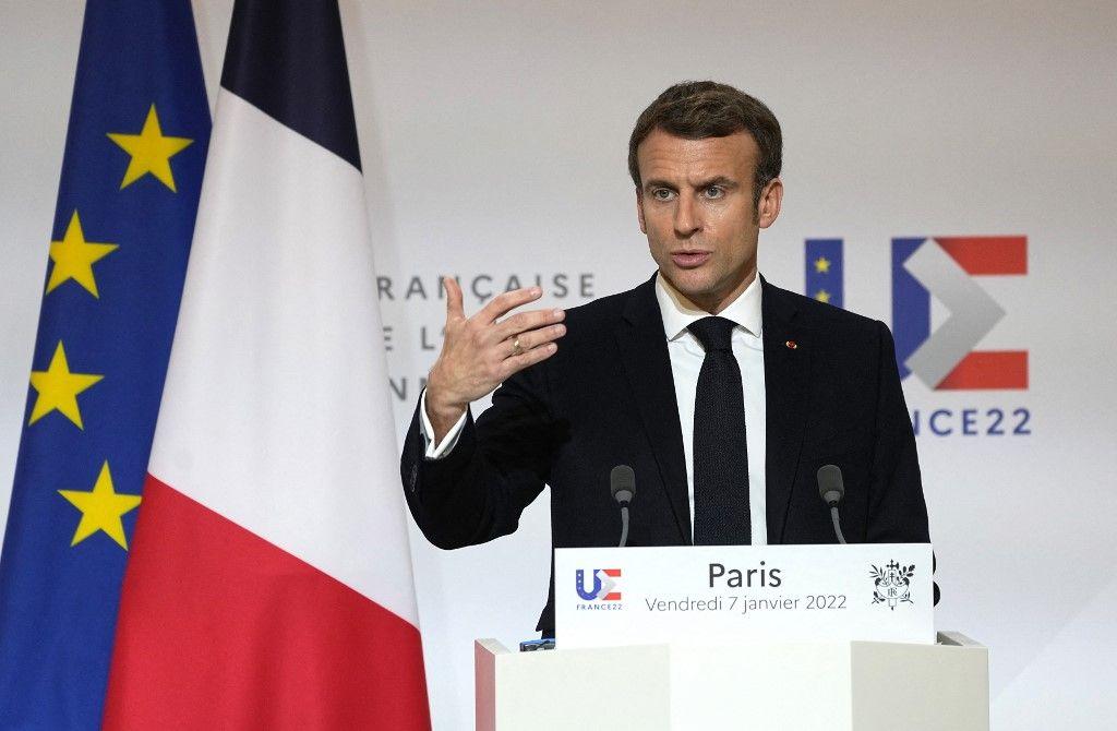 Emmanuel Macron Europe AFP