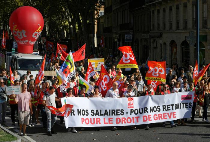syndicat manifestation CGT AFP