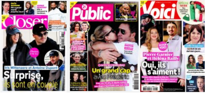 Unes des hebdos People