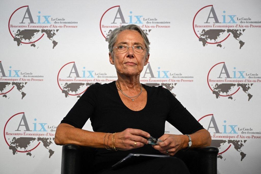 Elisabeth Borne Aix-en-Provence AFP