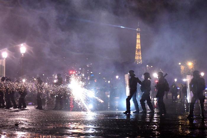 police place de la Concorde AFP