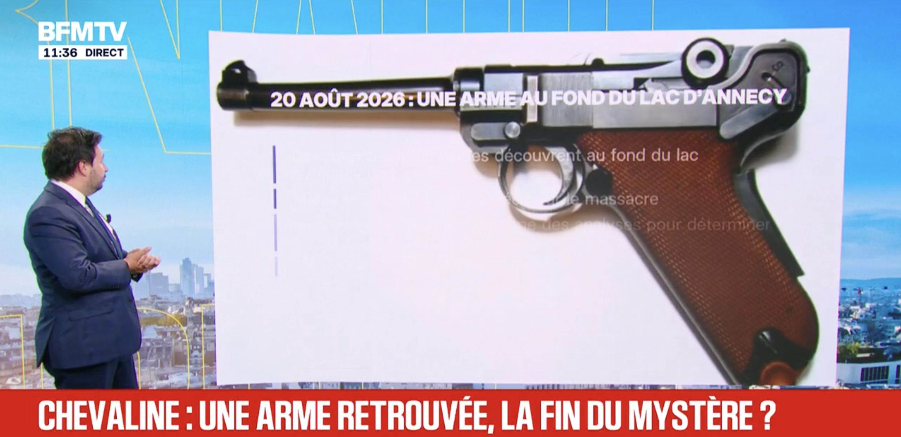 Tuerie de Chevaline : une arme retrouvée dans le lac d'Annecy relance l'enquête