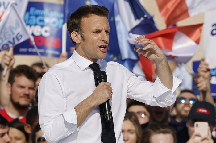 Emmanuel Macron Marseille AFP