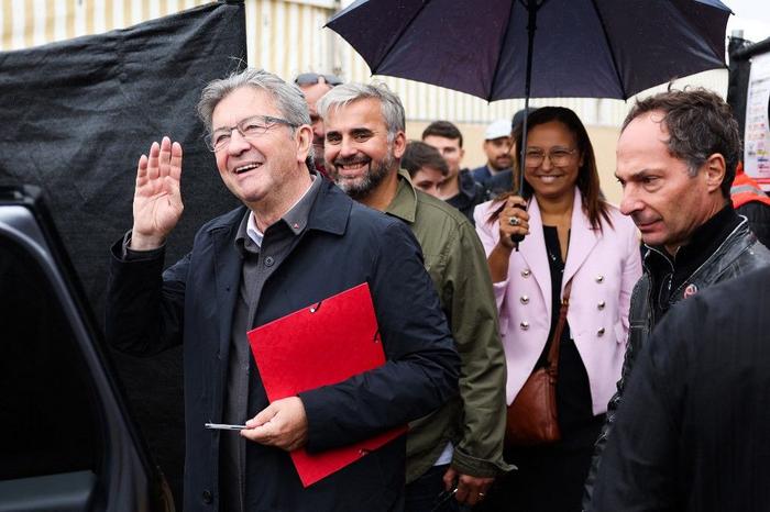 Jean-Luc Mélenchon fête de l'humanité AFP