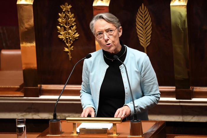 Elisabeth Borne Assemblée nationale AFP
