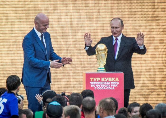 Vladimir Poutine Coupe du monde AFP