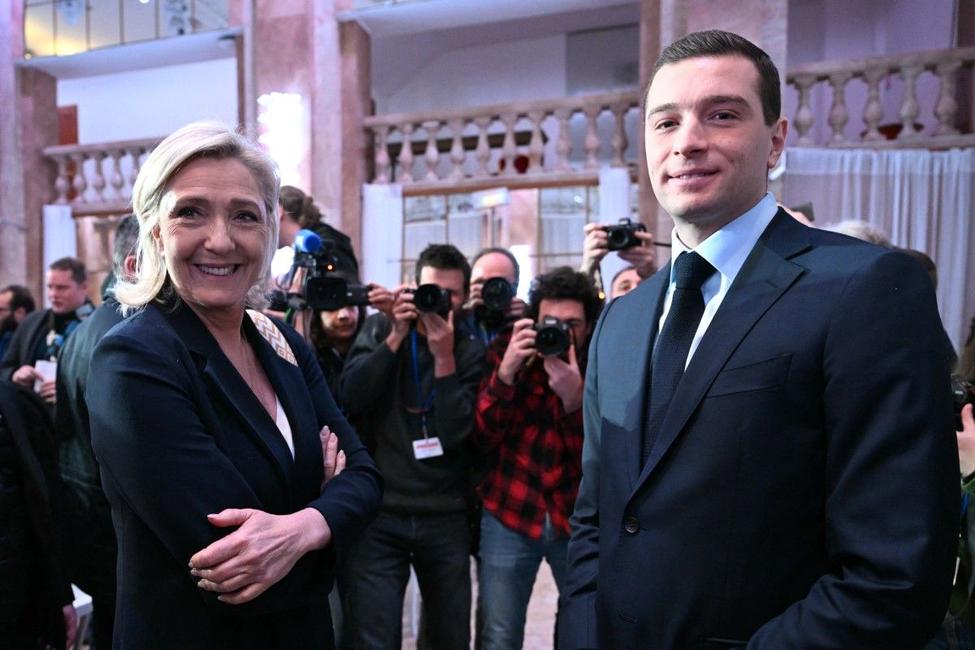 Marine Le Pen Jordan Bardella 2024