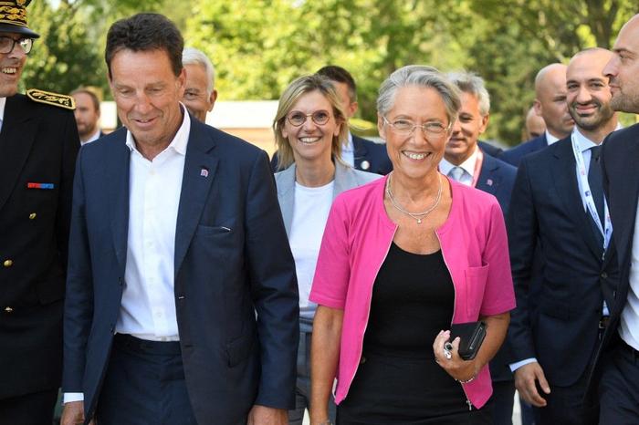 Elisabeth Borne Medef AFP